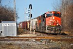 CN 2936 Spaulding Junction Crossing
